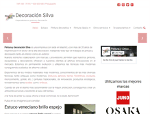 Tablet Screenshot of decoracionsilva.com